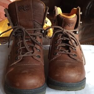 Timberland PRO Dark Brown Leather Boots